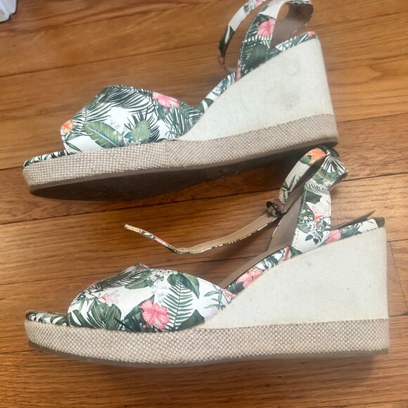 Market & Spruce Claudia Printed Wedge - size 11 - Picture 2 of 6